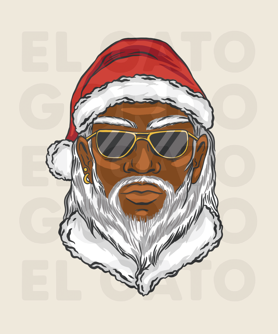 Black Santa Claus Christmas