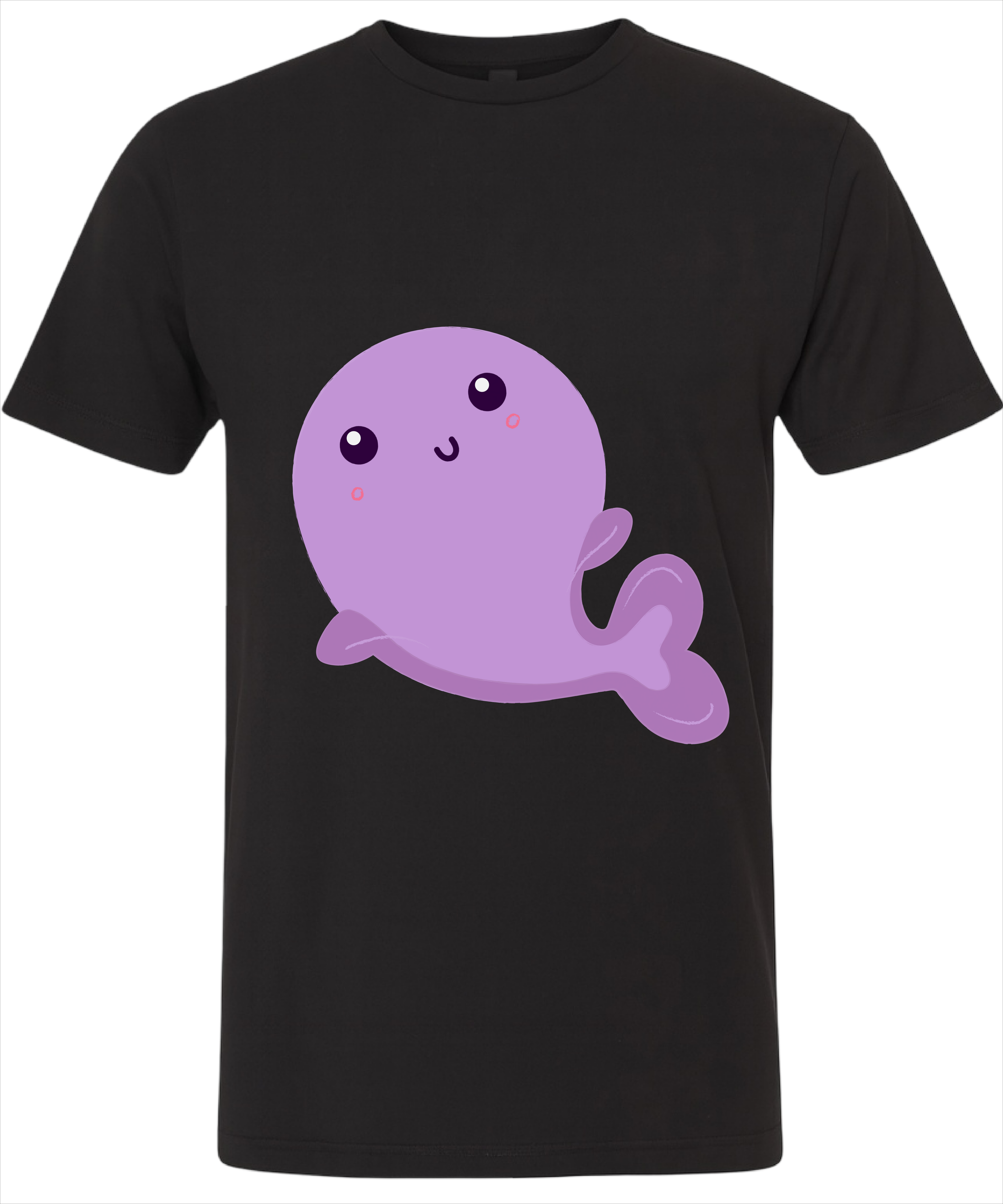 Kawaii Purple Whale