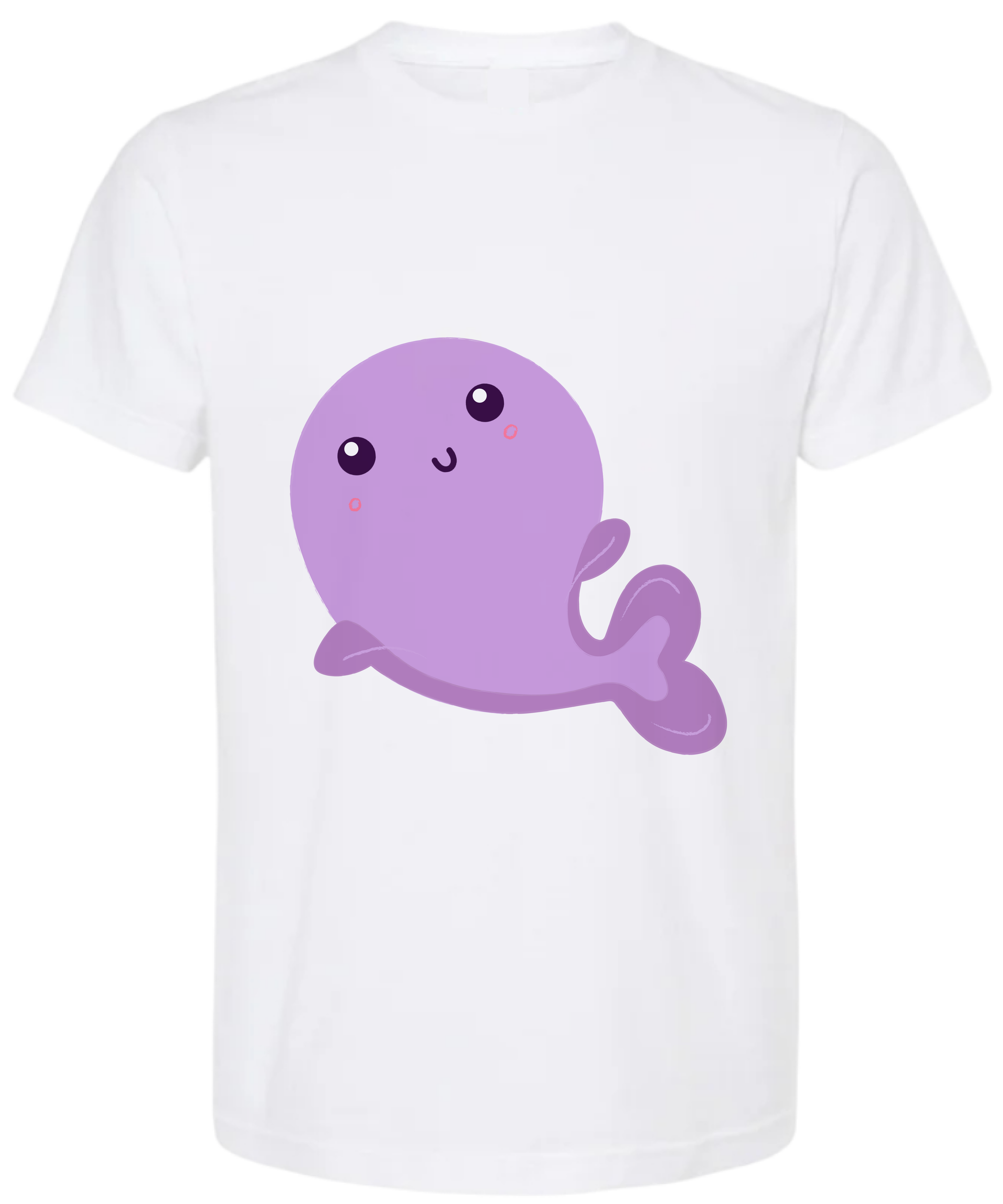 Kawaii Purple Whale