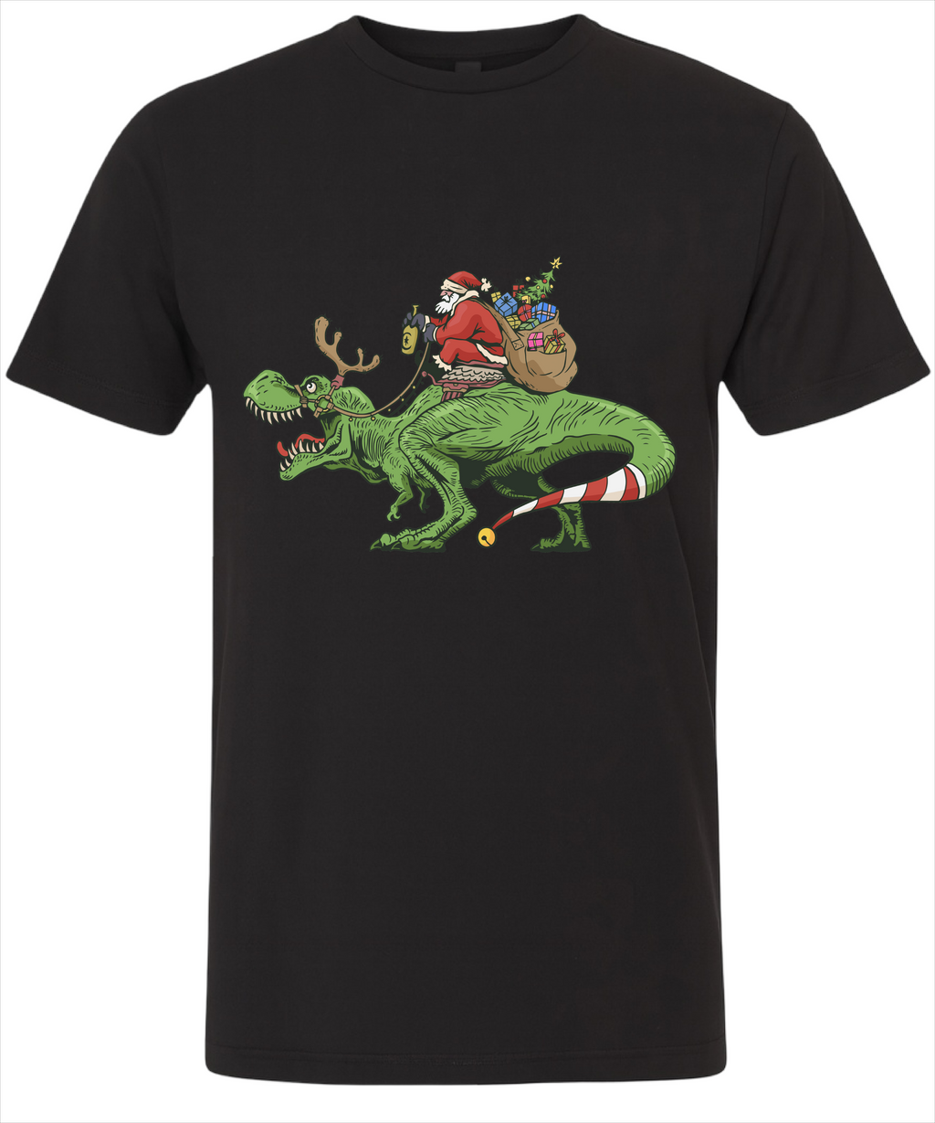 Santa In A T-Rex