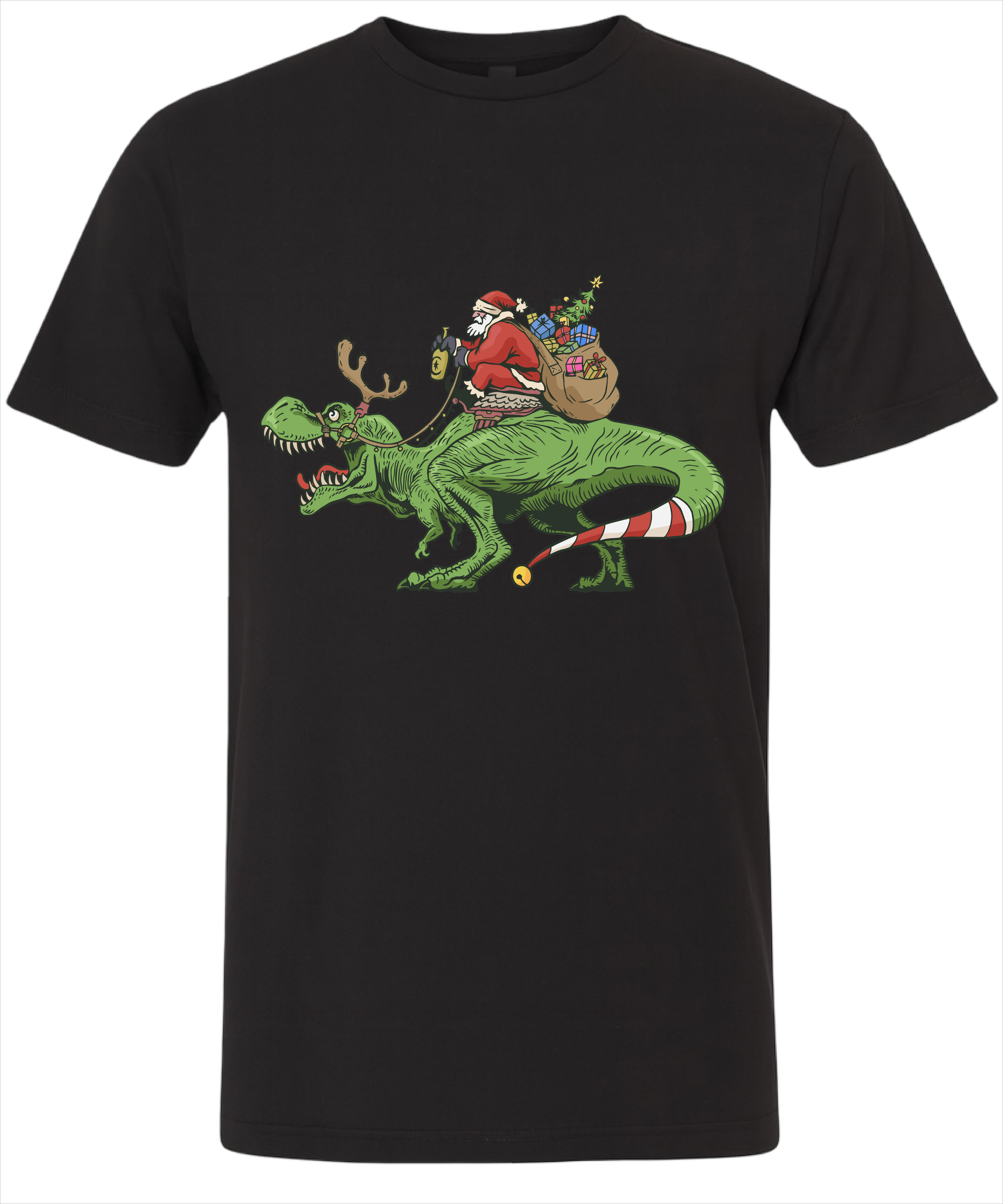 Santa In A T-Rex