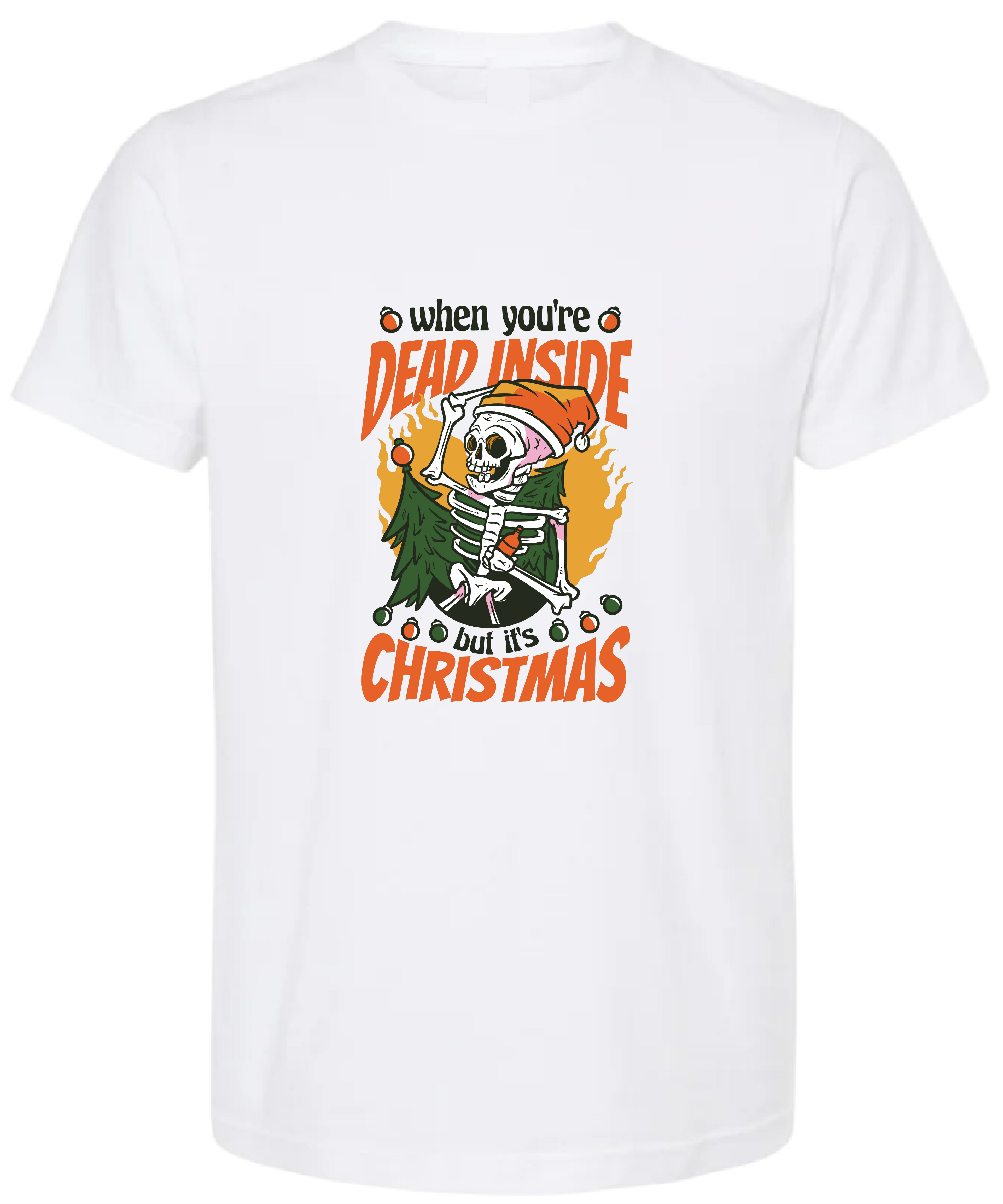 Skeleton Christmas Funny